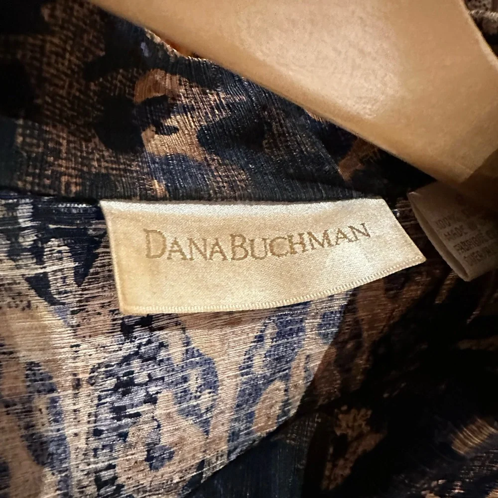 Dana Buchman silk vintage jacket